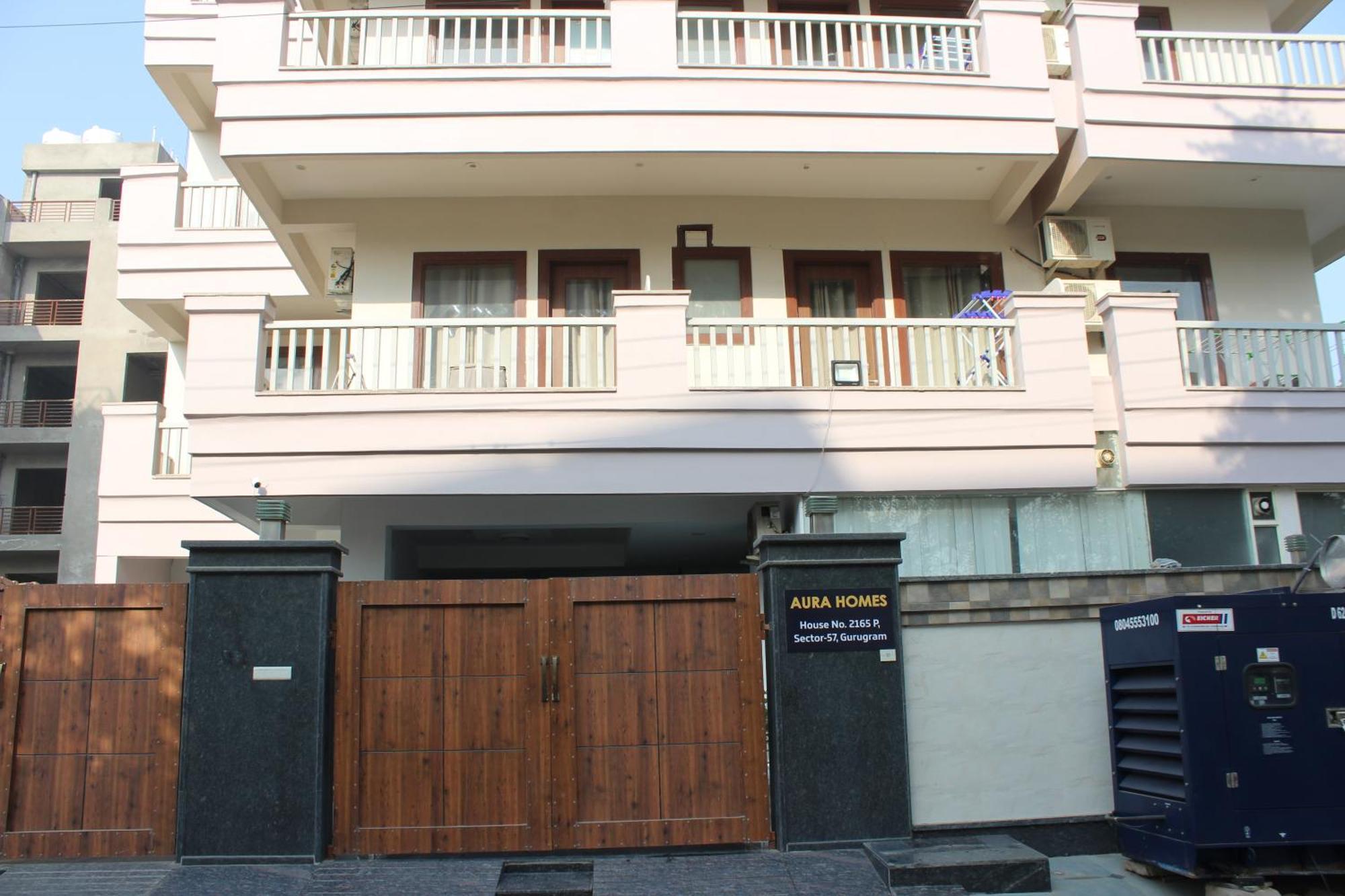 Aura Luxury Studio I Couple Friendly I Near Golf Course Road, Sector 57, Gurgaon Exterior photo